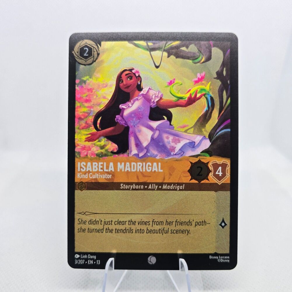 Isabela Madrigal Kinda Cultivator #3 Lorcana Attack of the Vine